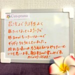 お客様の声～Cen-prana（センプラーナ）～成増駅徒歩2分の女性限定ほぐしストレッチ整体&マタニティマッサージ＆ハイパーナイフ